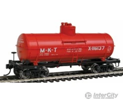 Walthers Life-Like HO 100517 Type 21 ACF 10,000-Gallon Tank Car - Ready To Run -- Missouri-Kansas-Texas(TM) #X-116137 (red)