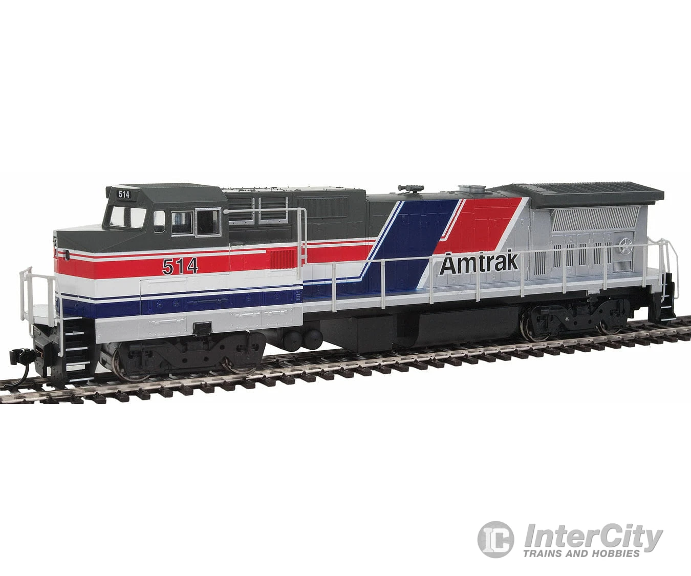 Walthers Mainline 19552 HO GE Dash 8-40BW - SoundTraxx(R) Sound & DCC -- Amtrak #514 (As-Delivered; Red, Blue, Silver, Gray) 3 Walthers Mainline 19552 HO GE Dash 8-40BW - SoundTraxx(R) Sound & DCC -- Amtrak #514 (As-Delivered; Red, Blue, Silver, Gray)