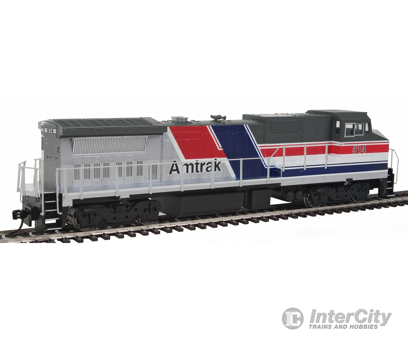 Walthers Mainline 19552 HO GE Dash 8-40BW - SoundTraxx(R) Sound & DCC -- Amtrak #514 (As-Delivered; Red, Blue, Silver, Gray) 4 Walthers Mainline 19552 HO GE Dash 8-40BW - SoundTraxx(R) Sound & DCC -- Amtrak #514 (As-Delivered; Red, Blue, Silver, Gray) - Image 2