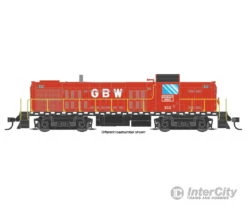 Walthers Mainline 20707 Alco RS-2 - ESU(R) Sound & DCC -- Green Bay & Western #302 - Water-cooled Stack (red, Black, White, Yellow)