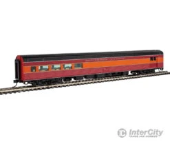 Walthers Mainline 30064 85' Budd Baggage-Lounge - Ready To Run -- Southern Pacific(TM) (Daylight, Red, Orange, Black)