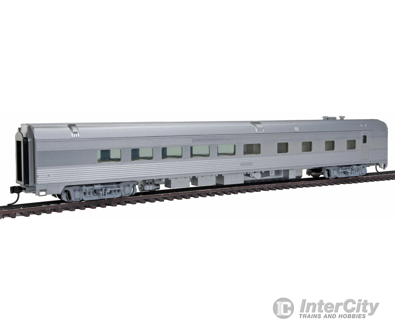 Walthers Mainline 30150 85' Budd Diner - Ready To Run -- Painted, Unlettered (silver) 4 Walthers Mainline 30150 85' Budd Diner - Ready To Run -- Painted, Unlettered (silver) - Image 2