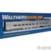 Walthers Mainline 30152 85' Budd Diner - Ready To Run -- Santa Fe (silver) -Walthers Sales walthers mainline 30152 85 budd diner ready to run santa fe silver passenger cars 537
