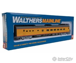 Walthers Mainline 30158 85' Budd Diner - Ready To Run -- Union Pacific (Armour Yellow, Gray, Red) -Walthers Sales walthers mainline 30158 85 budd diner ready to run union pacific armour yellow gray red passenger cars 767