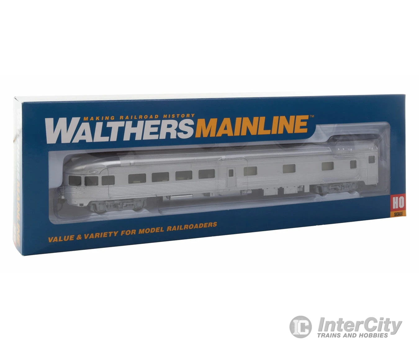 Walthers Mainline 30350 85' Budd Observation - Ready To Run -- Painted, Unlettered (silver) 8 Walthers Mainline 30350 85' Budd Observation - Ready To Run -- Painted, Unlettered (silver) - Image 6