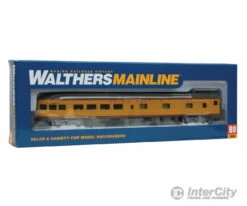 Walthers Mainline 30358 85' Budd Observation - Ready To Run -- Union Pacific(R) (Armour Yellow, Gray) -Walthers Sales walthers mainline 30358 85 budd observation ready to run union pacific r armour yellow gray passenger cars 897
