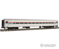 Walthers Mainline 31000 85' Horizon Fleet Coach - Ready To Run -- Amtrak(R) (Phase III; Equal Red, White, Blue Stripes)