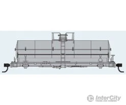 Walthers Mainline 48000 36' Chemical Tank Car - Ready To Run -- Undecorated
