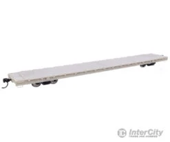 Walthers Mainline 50600 68' Bulkhead Flatcar - Ready To Run -- Undecorated
