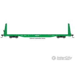Walthers Mainline 50603 68' Bulkhead Flatcar - Ready To Run -- British Columbia #66584