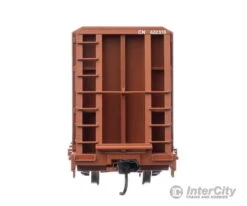 Walthers Mainline 50604 68' Bulkhead Flatcar - Ready To Run -- Canadian National #622378 -Walthers Sales walthers mainline 50604 68 bulkhead flatcar ready to run canadian national 622378 freight cars 925