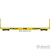 Walthers Mainline 50615 68' Bulkhead Flatcar - Ready To Run -- TTPX #82088 -Walthers Sales walthers mainline 50615 68 bulkhead flatcar ready to run ttpx 82088 freight cars 393