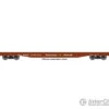 Walthers Mainline 5402 60' Pullman-Standard Flatcar - Ready To Run -- Trailer-Train HTTX #90850 (Heavy-duty; Brown) -Walthers Sales walthers mainline 5402 60 pullman standard flatcar ready to run trailer train httx 90850 heavy duty brown freight cars 828