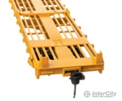 Walthers Sales -Walthers Sales walthers mainline 5417 60 pullman standard flatcar ready to run trailer train vttx 97611 container loading yellow black tt logo freight cars 862