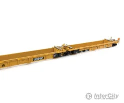 Walthers Mainline 55664 Thrall 5-Unit Rebuilt 40' Well Car - Ready To Run -- TTX DTTX #740545 - Black & White TTX Logo -Walthers Sales walthers mainline 55664 thrall 5 unit rebuilt 40 well car ready to run ttx dttx 740545 black white logo freight cars 506