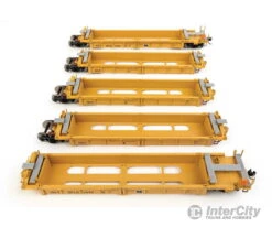 Walthers Mainline 55678 Thrall 5-Unit Rebuilt 40' Well Car - Ready To Run -- BNSF Santa Fe Leasing SFLC #1045