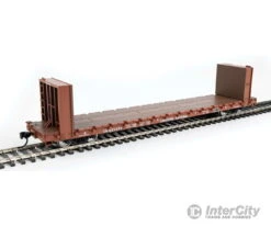 Walthers Mainline 5865 60' Pullman-Standard Bulkhead Flatcar (48' IL) - Ready To Run -- Canadian National #621333