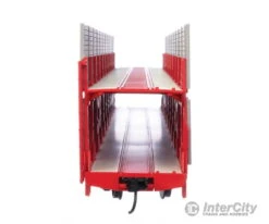 Walthers Mainline 8101 89' Flatcar W/Bi-Level Shielded Auto Rack - Ready To Run -- Santa Fe Rack & Flatcar #88007 -Walthers Sales walthers mainline 8101 89 flatcar w bi level shielded auto rack ready to run santa fe 88007 freight cars 147