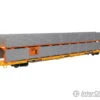 Walthers Mainline 8114 89' Flatcar W/Bi-Level Shielded Auto Rack - Ready To Run -- Illinois Central Gulf Rack / Trailer-Train Flatcar TTBX #965515