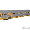 Walthers Mainline 8120 89' Flatcar W/Bi-Level Shielded Auto Rack - Ready To Run -- Milwaukee Road Rack / Trailer-Train Flatcar TTBX #941689 -Walthers Sales walthers mainline 8120 89 flatcar w bi level shielded auto rack ready to run milwaukee road trailer train ttbx 941689 freight cars 352