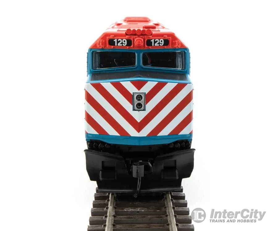 Walthers Mainline 9473 EMD F40PH - Standard DC -- Metra #129 5 Walthers Mainline 9473 EMD F40PH - Standard DC -- Metra #129 - Image 3