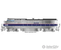 Walthers Mainline 9563 GE Dash 8 P32-8BWH - Standard DC -- Amtrak(R) #511 - Phase IV (silver, Blue Stripe, Red & White Pinstripes)