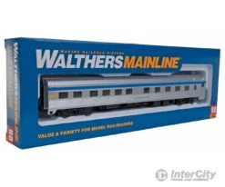 Walthers Mainline HO 30109 85' Budd 10-6 Sleeper - Ready To Run -- Via Rail Canada (silver, Blue, Yellow) -Walthers Sales walthers mainline ho 30109 85 budd 10 6 sleeper ready to run via rail canada silver blue yellow passenger cars 134