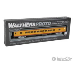 Walthers Proto 18004 85' ACF 44-Seat Coach - Standard - Union Pacific(R) Heritage Fleet -- Portland Rose UPP #5473; Late W/printed Name & Number -Walthers Sales walthers proto 18004 85 acf 44 seat coach standard union pacific r heritage fleet portland rose upp 5473 late w printed name number passenger cars 973