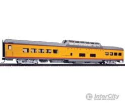 Walthers Proto 18050 85' ACF Dome Coach - Standard - Union Pacific(R) Heritage Fleet -- Columbine; Early W/printed Name, Number Decals