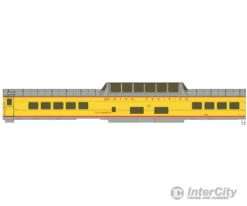Walthers Proto 18051 85' ACF Dome Coach - Standard - Union Pacific(R) Heritage Fleet -- Columbine UPP #7001; Late W/printed Name & Number