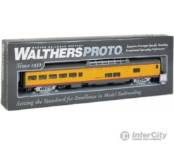 Walthers Proto 18204 85' ACF Dome Lounge - Standard - Union Pacific(R) Heritage Series -- Harriman UPP #9004; Late W/printed Name & Number -Walthers Sales walthers proto 18204 85 acf dome lounge standard union pacific r heritage series harriman upp 9004 late w printed name number passenger cars 163