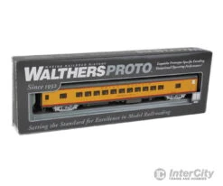 Walthers Proto 18505 85' ACF 44-Seat Coach - Lighted - Union Pacific(R) Heritage Fleet -- Sunshine Special UPP #5480; Late W/printed Name & Number -Walthers Sales walthers proto 18505 85 acf 44 seat coach lighted union pacific r heritage fleet sunshine special upp 5480 late w printed name number passenger cars 723