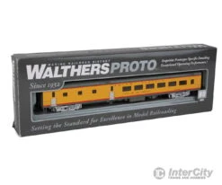 Walthers Proto 18604 85' ACF 48-Seat Diner - Lighted - Union Pacific(R) Heritage Fleet -- City Of Los Angeles UPP #4804; Late W/printed Name & Number -Walthers Sales walthers proto 18604 85 acf 48 seat diner lighted union pacific r heritage fleet city of los angeles upp 4804 late w printed name number passenger cars 884