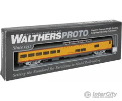 Walthers Proto 18705 85' ACF Dome Lounge - Lighted - Union Pacific(R) Heritage Series -- Walter Dean UPP #9005; Late W/printed Name & Nunmber -Walthers Sales walthers proto 18705 85 acf dome lounge lighted union pacific r heritage series walter dean upp 9005 late w printed name nunmber passenger cars 468