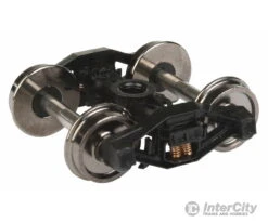 Walthers Proto 2007 Sprung Plastic Trucks W/33" Metal RP-25 Wheels & Axles -- T-Section Bettendorf - 1 Pair