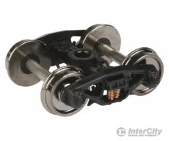 Walthers Proto 2008 Sprung Plastic Trucks W/33" Metal RP-25 Wheels & Axles -- Bettendorf - 1 Pair