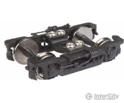 Walthers Proto 2112 GSC 41-NP-11 (PRR 2E-P5) Metal Passenger Trucks With RP-25 Metal Wheels -- Black - 1 Pair