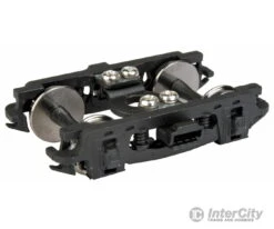 Walthers Proto 2213 Pennsylvania 2D-P5 Express Car Trucks - Metal W/RP-25 Metal Wheels -- Black Sideframes - 1 Pair