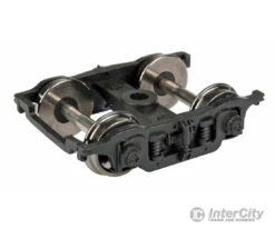 Walthers Proto 2214 GSC BX Express Car Trucks - Plastic W/RP-25 Metal Wheels -- Black - 1 Pair