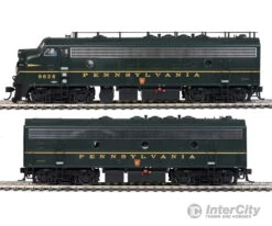Walthers Proto 42538 EMD FP7 & F7B LokSound 5 Sound & DCC -- Pennsylvania Railroad EFP-15 #9838A, EH-15 #9838B (Brunswick Green, Keystone