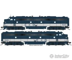 Walthers Proto 42910 EMD E8 A-A With LokSound 5 Sound & DCC -- Chesapeake & Ohio #4020 & 4025