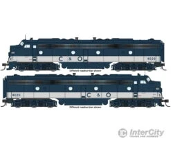 Walthers Proto 42911 EMD E8 A-A With LokSound 5 Sound & DCC -- Chesapeake & Ohio #4014 & 4026