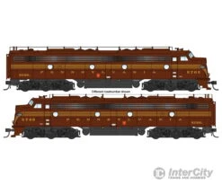 Walthers Proto 49900 EMD E8 A-A - Standard DC -- Pennsylvania Railroad Class EP-22 #5798A, 5715A (Tuscan, Five-stripe)