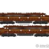 Walthers Proto 49901 EMD E8 A-A - Standard DC -- Pennsylvania Railroad Class EP-22 #5761A, 5769A (Tuscan, Five-stripe)