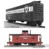 Walthers Proto 900 Pennsylvania Railroad Merchandise Service Freight Train -- Pennsylvania Railroad Set #1; 12 40' X29b Rebuilt Boxcars, N6B Wood Caboose -Walthers Sales walthers proto 900 pennsylvania railroad merchandise service freight train set 1 12 40 x29b rebuilt boxcars n6b wood caboose starter sets 529
