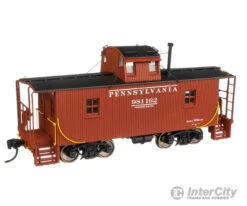 Walthers Proto 902 Pennsylvania Railroad Merchandise Service Freight Train -- Pennsylvania Railroad Set #3: 12 40' Rebuilt X29B Boxcars, N6B Caboose -Walthers Sales walthers proto 902 pennsylvania railroad merchandise service freight train set 3 12 40 rebuilt x29b boxcars n6b caboose starter sets 740