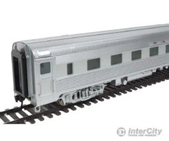 Walthers Proto 9606 85' Budd Pine Series 10-6 Sleeper - Ready To Run -- Santa Fe (Real Metal Finish, Includes Decals) -Walthers Sales walthers proto 9606 85 budd pine series 10 6 sleeper ready to run santa fe real metal finish includes decals passenger cars 416