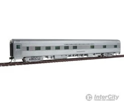 Walthers Proto 9606 85' Budd Pine Series 10-6 Sleeper - Ready To Run -- Santa Fe (Real Metal Finish, Includes Decals)