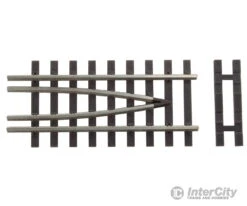 Walthers SceneMaster 10005 Code 100 Nickel Silver Bridge Track End Set -- Includes 2 End Track Pieces, 2 Spacer Ties