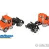 Walthers SceneMaster 11133 International(R) 4300 Single-Axle Semi Tractor Only - Assembled -- Orange -Walthers Sales walthers scenemaster 11133 international r 4300 single axle semi tractor only assembled orange cars trucks 797